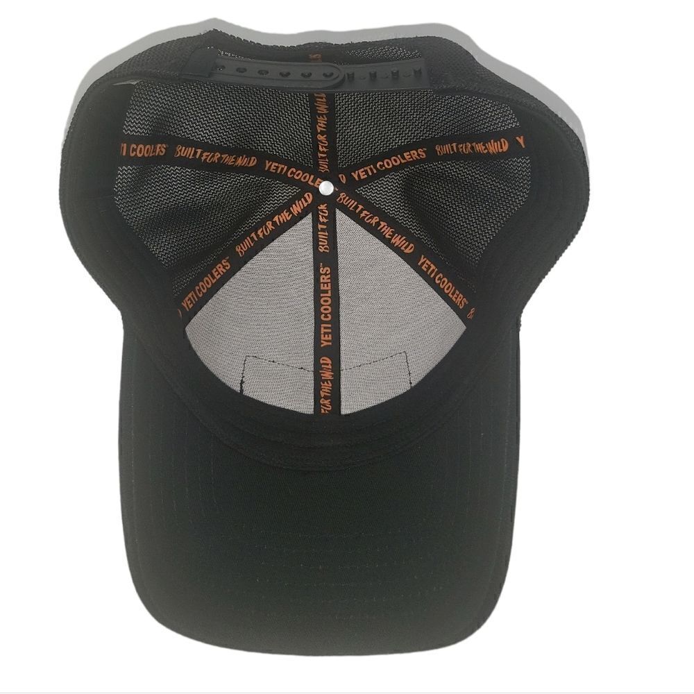 Yeti- Patch On Patchtrucker Baseball Hat-Black - image 3